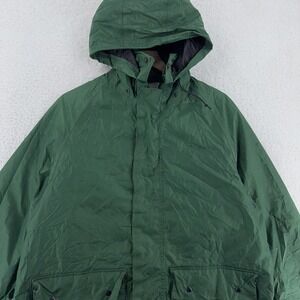 Vintage Gore-Tex Jacket‎ Mens Large Hooded Parka Waterproof Outdoor Coat 80s